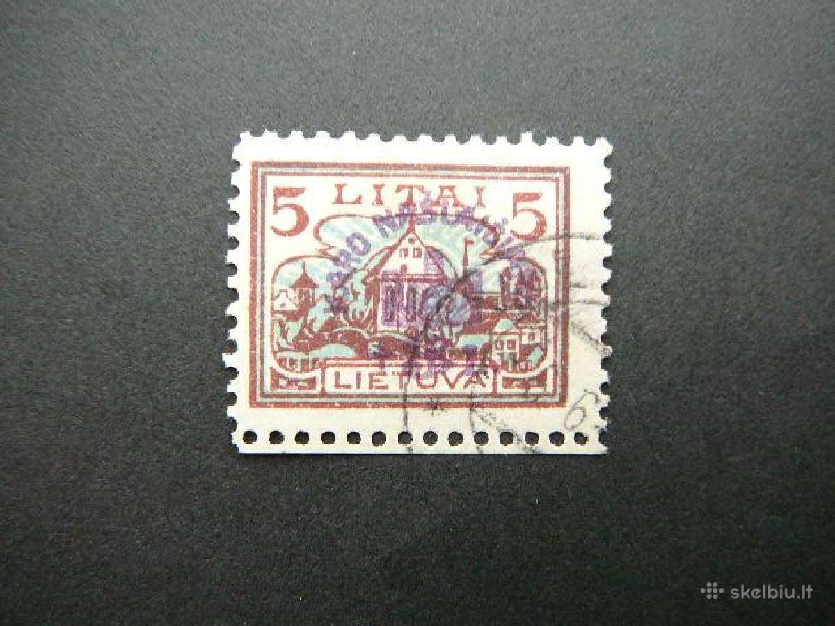 Lietuva 1924 Karo naslaiciai antsp. lit236a