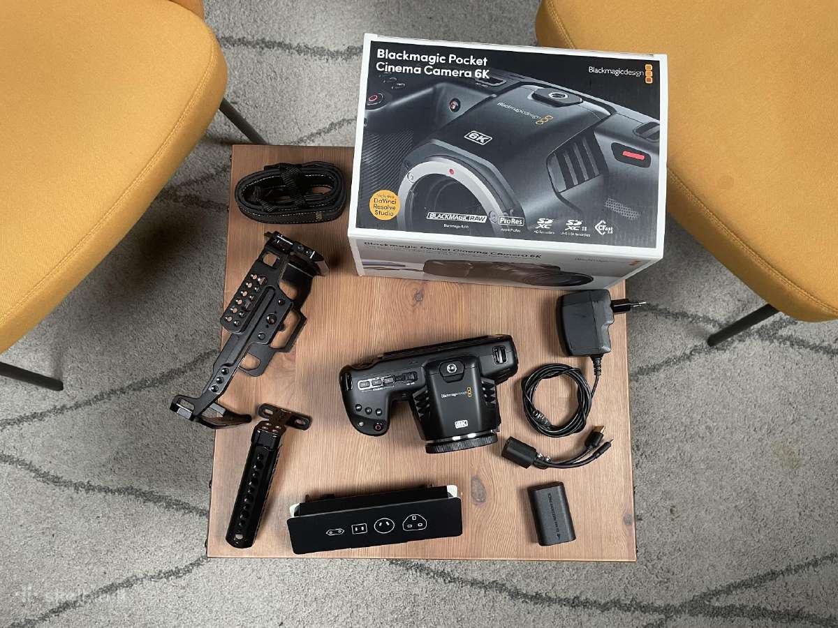 Blackmagic Pocket Cinema 6k - nuotraukos Nr. 2