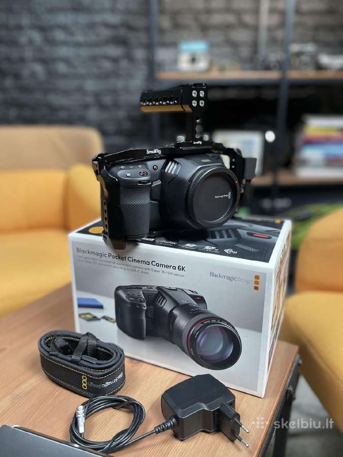 Blackmagic Pocket Cinema 6k - nuotraukos Nr. 8