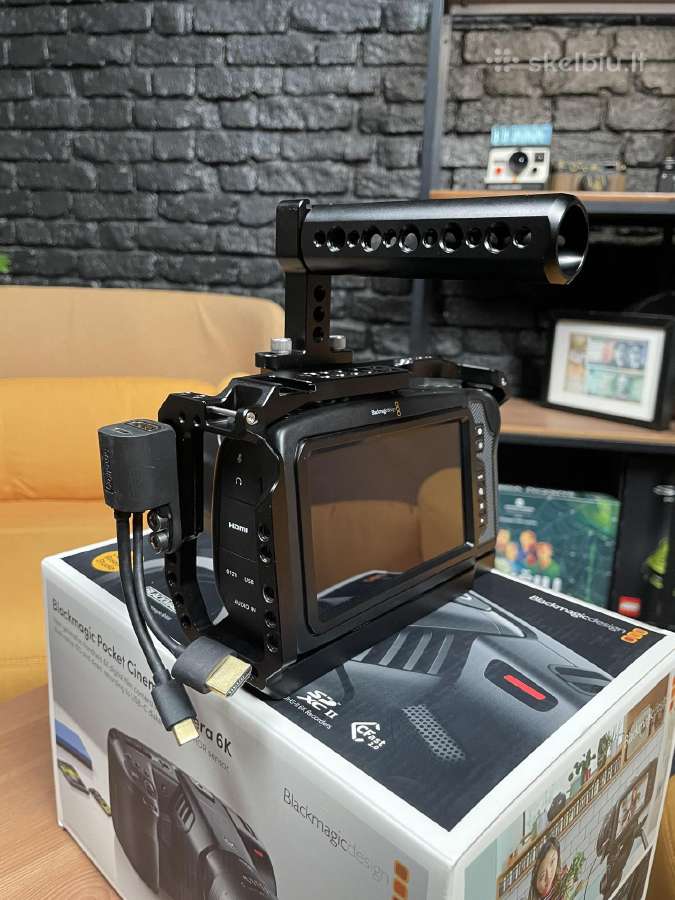 Blackmagic Pocket Cinema 6k - nuotraukos Nr. 7