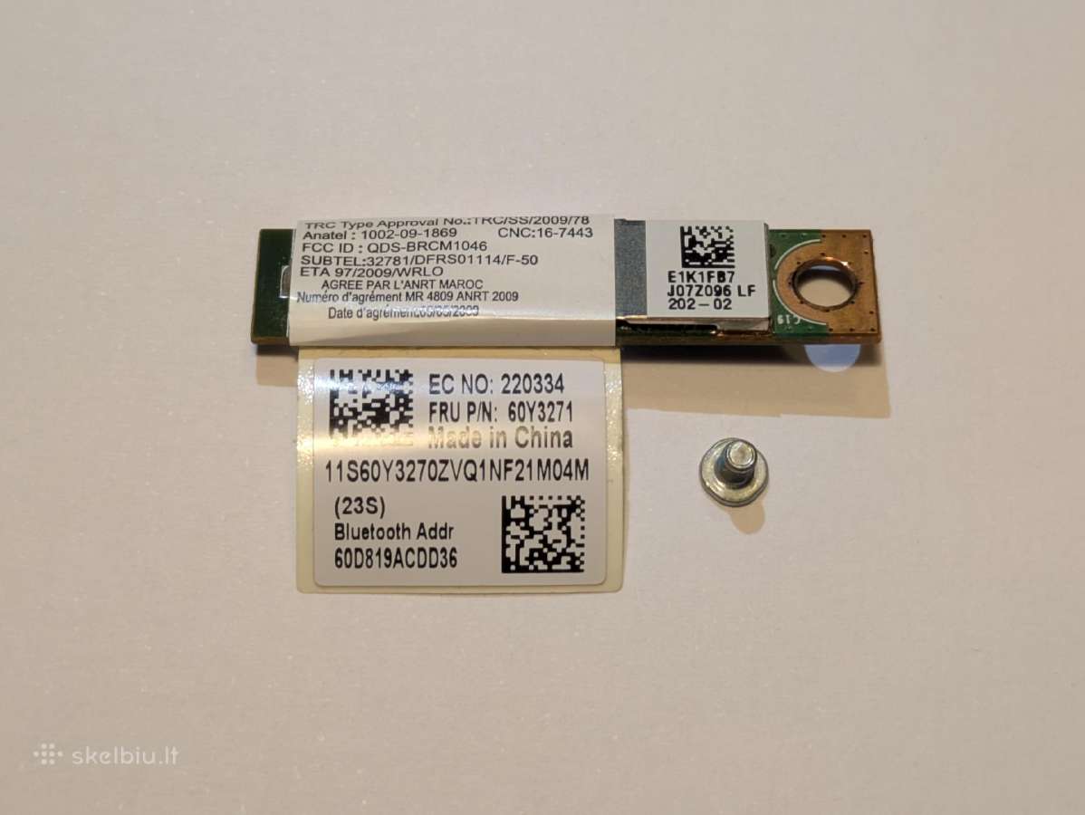 Lenovo thinkpad x200 x220 x230 t400 dalys - nuotraukos Nr. 7