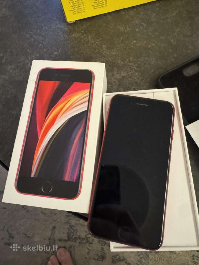 iPhone se 64gb Red - nuotraukos Nr. 2