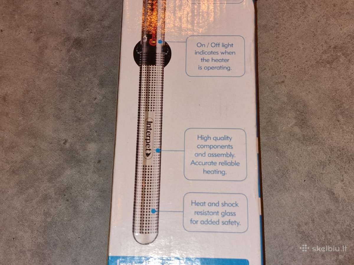 Interpet Delta Therm akvariumo šildytuvas – 100 W - nuotraukos Nr. 10