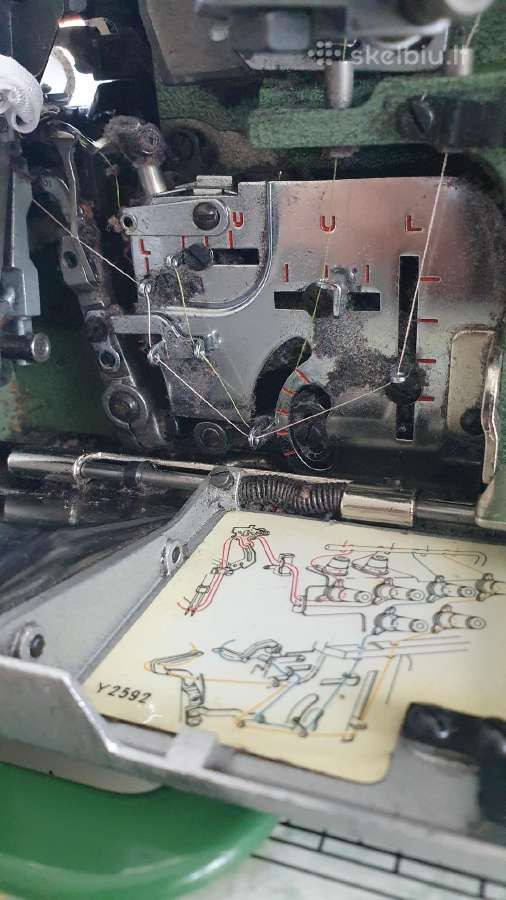 Pramoninis,overloc"yamato"zf 1026 - nuotraukos Nr. 5