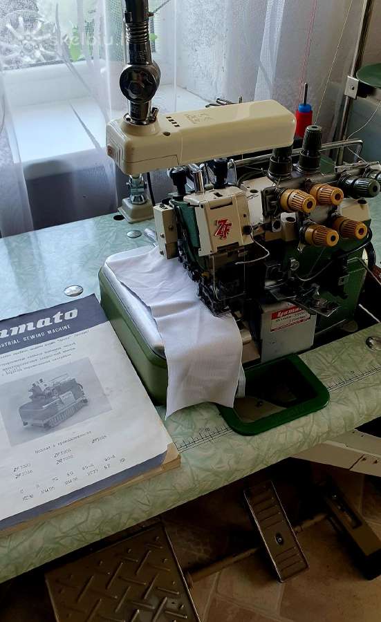 Pramoninis,overloc"yamato"zf 1026 - nuotraukos Nr. 7