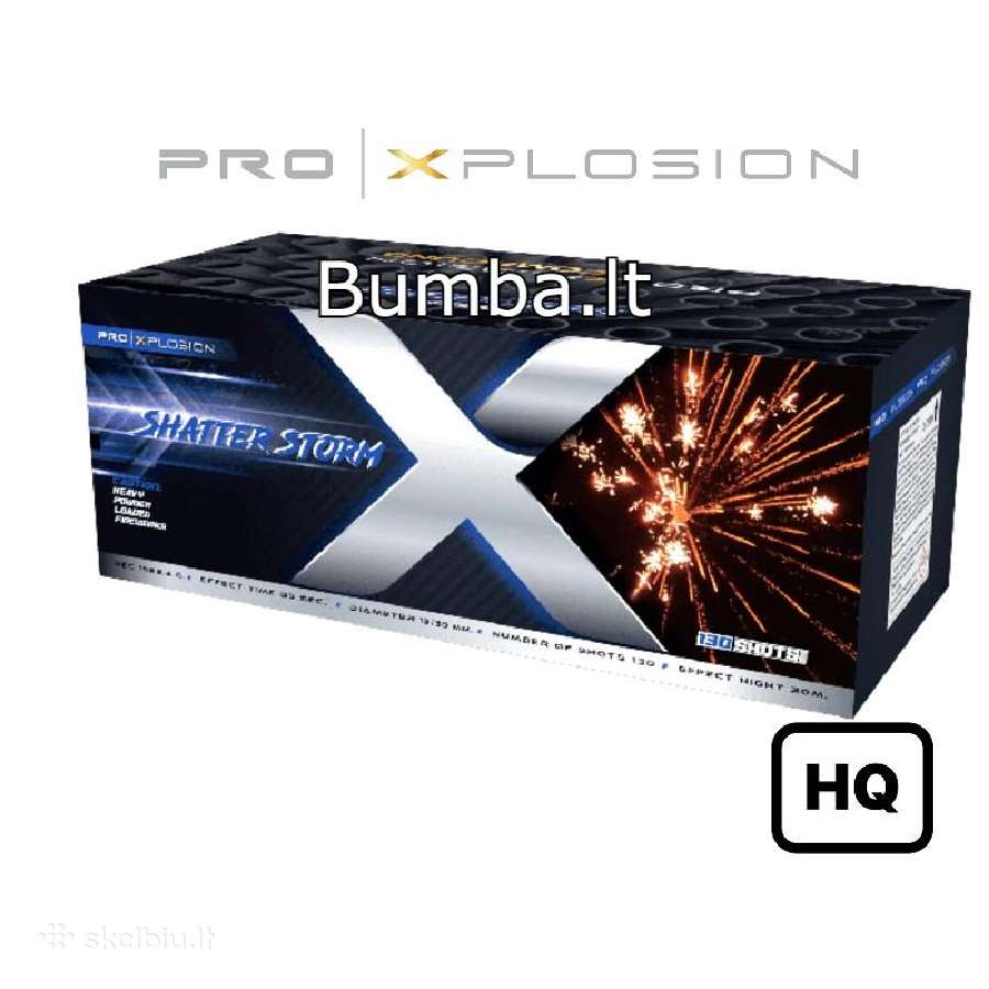 Fejerverkai Pro Xplosion X- nauja Hq formulė - nuotraukos Nr. 2