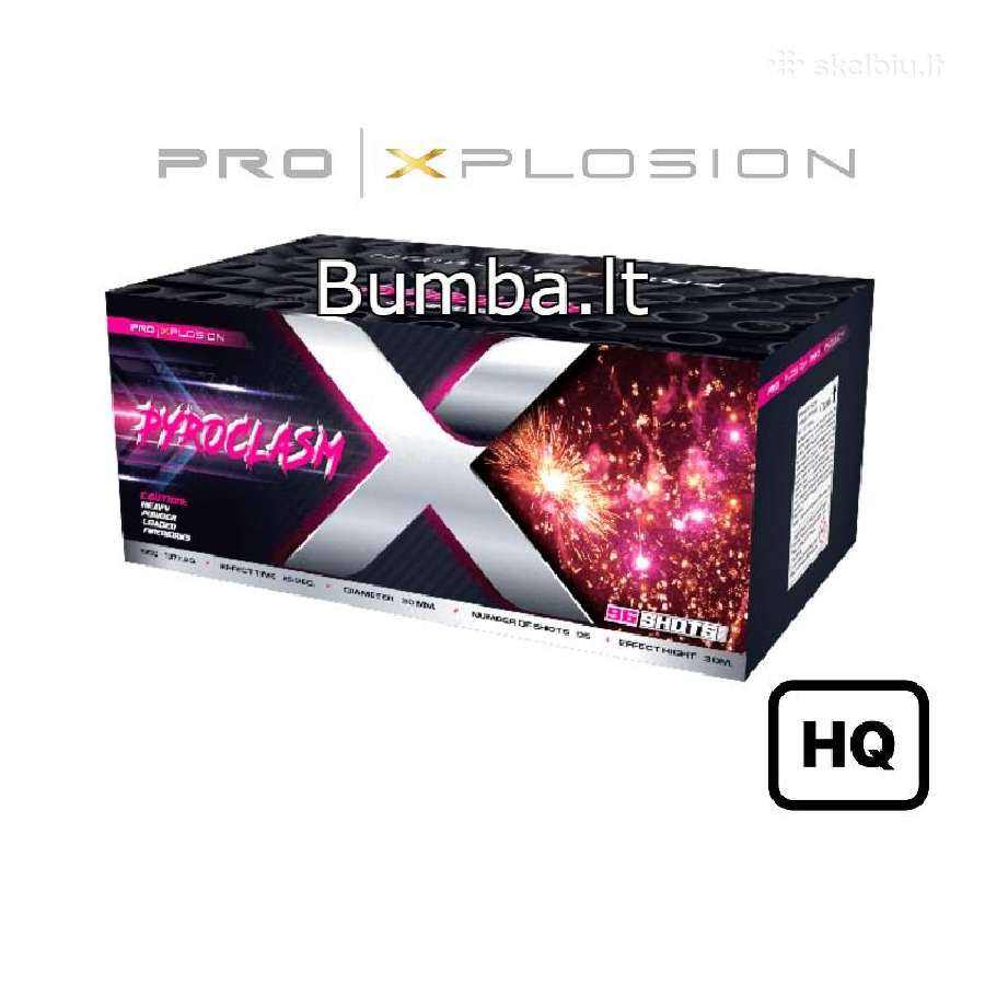 Fejerverkai Pro Xplosion X- nauja Hq formulė - nuotraukos Nr. 8