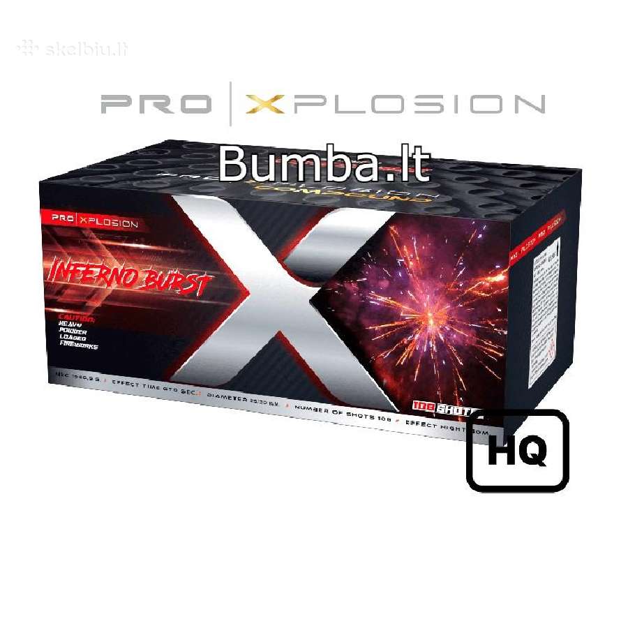 Fejerverkai Pro Xplosion X- nauja Hq formulė - nuotraukos Nr. 27