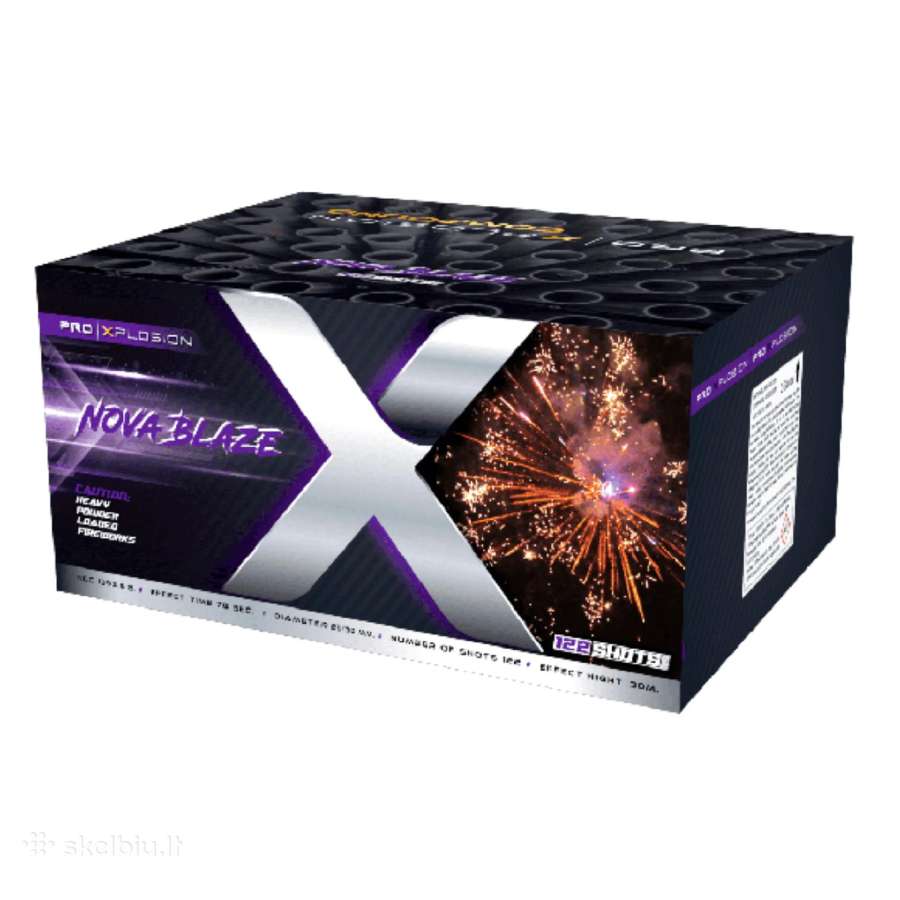 Fejerverkai Pro Xplosion X- nauja Hq formulė - nuotraukos Nr. 9
