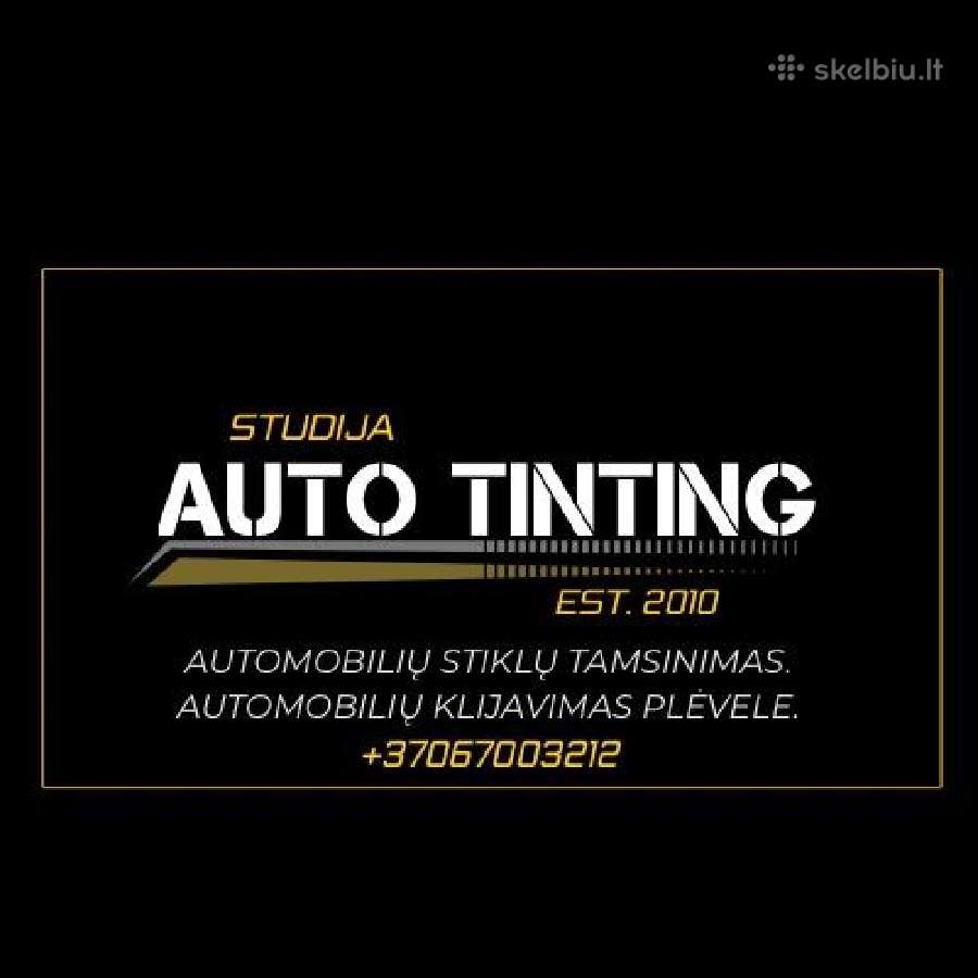 Automobilių langų tamsinimas,keitimas. Autotinting