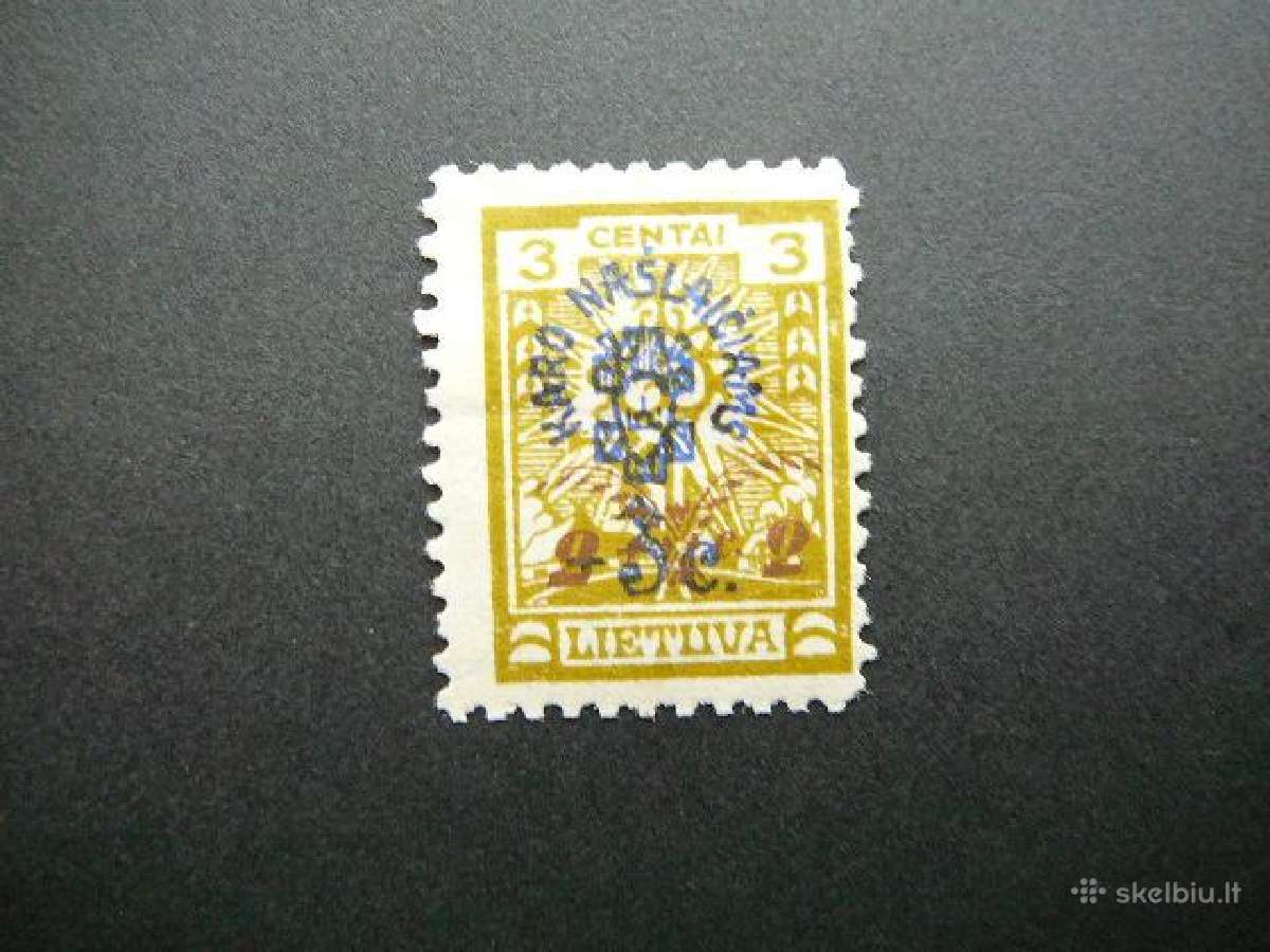 Lietuva 1926 Karo naslaiciai svarus 247s