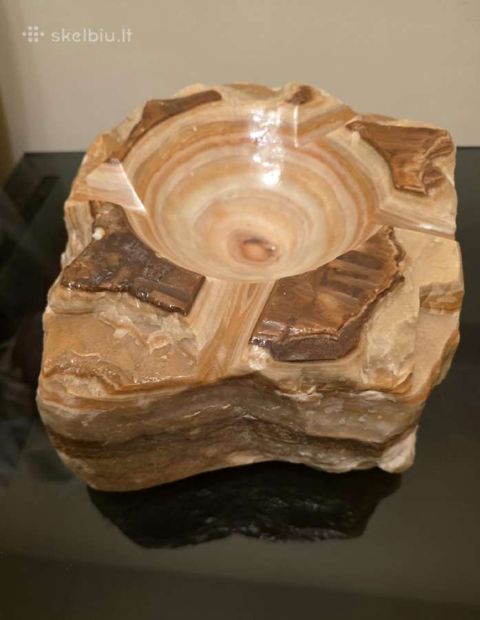 Vintage,onikso interjero deta,sveria 12,7kilogramų