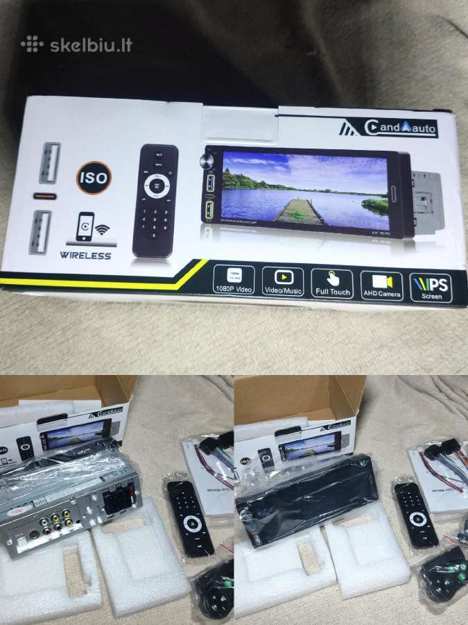 Automagnetola bluetooth, Usb, tel.laikiklis - nuotraukos Nr. 19
