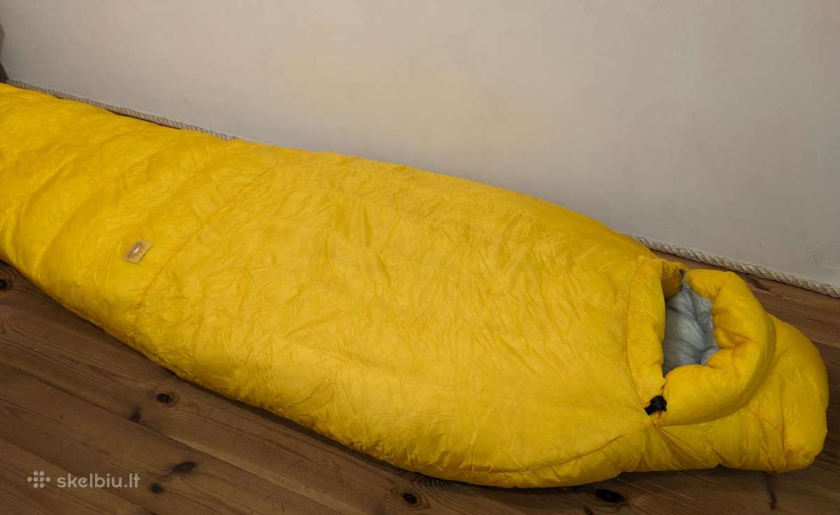 XL Pūkinis žieminis miegmaišis -22c comfort 800+fp