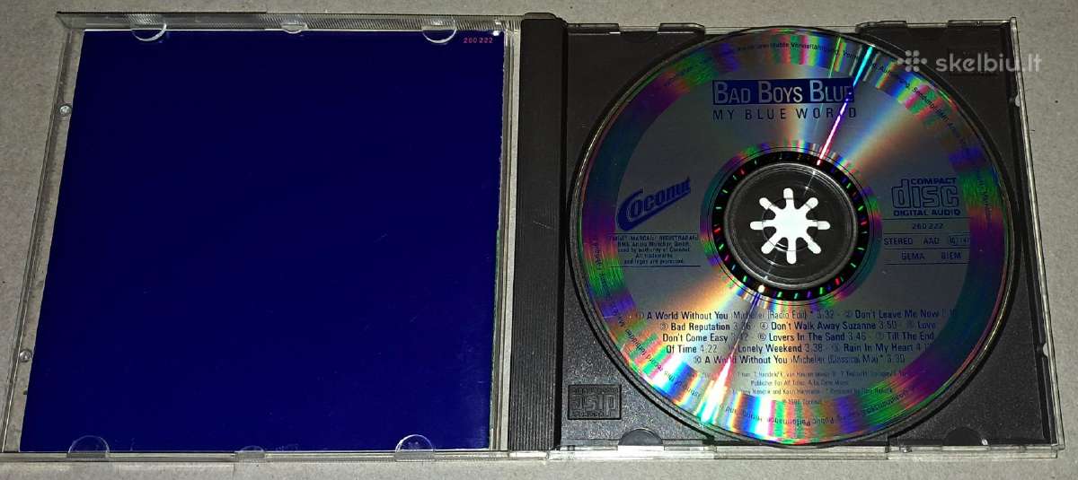 Bad Boys Blue – My Blue World (Audio CD) - nuotraukos Nr. 3