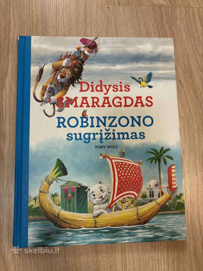 Knyga "Didysis Smaragdas Robinzono Sugrįžimas"
