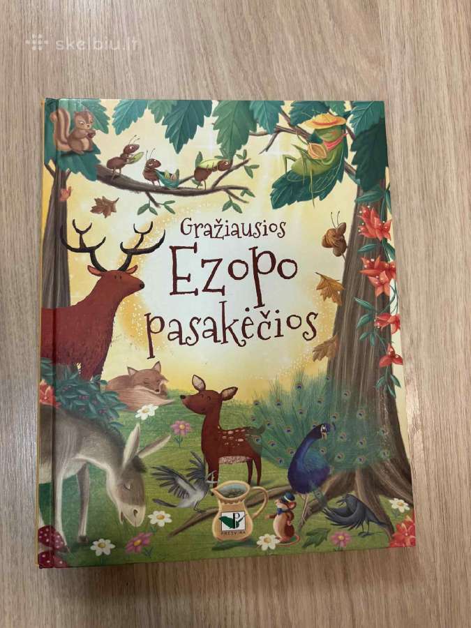 Knyga"gražiausios Ezopo pasakėčios"