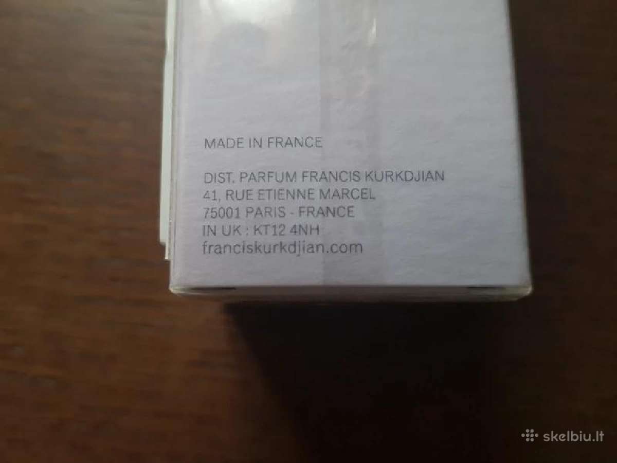 Maison Francis Kurkdjian Gentle Fluidity Gold - nuotraukos Nr. 2