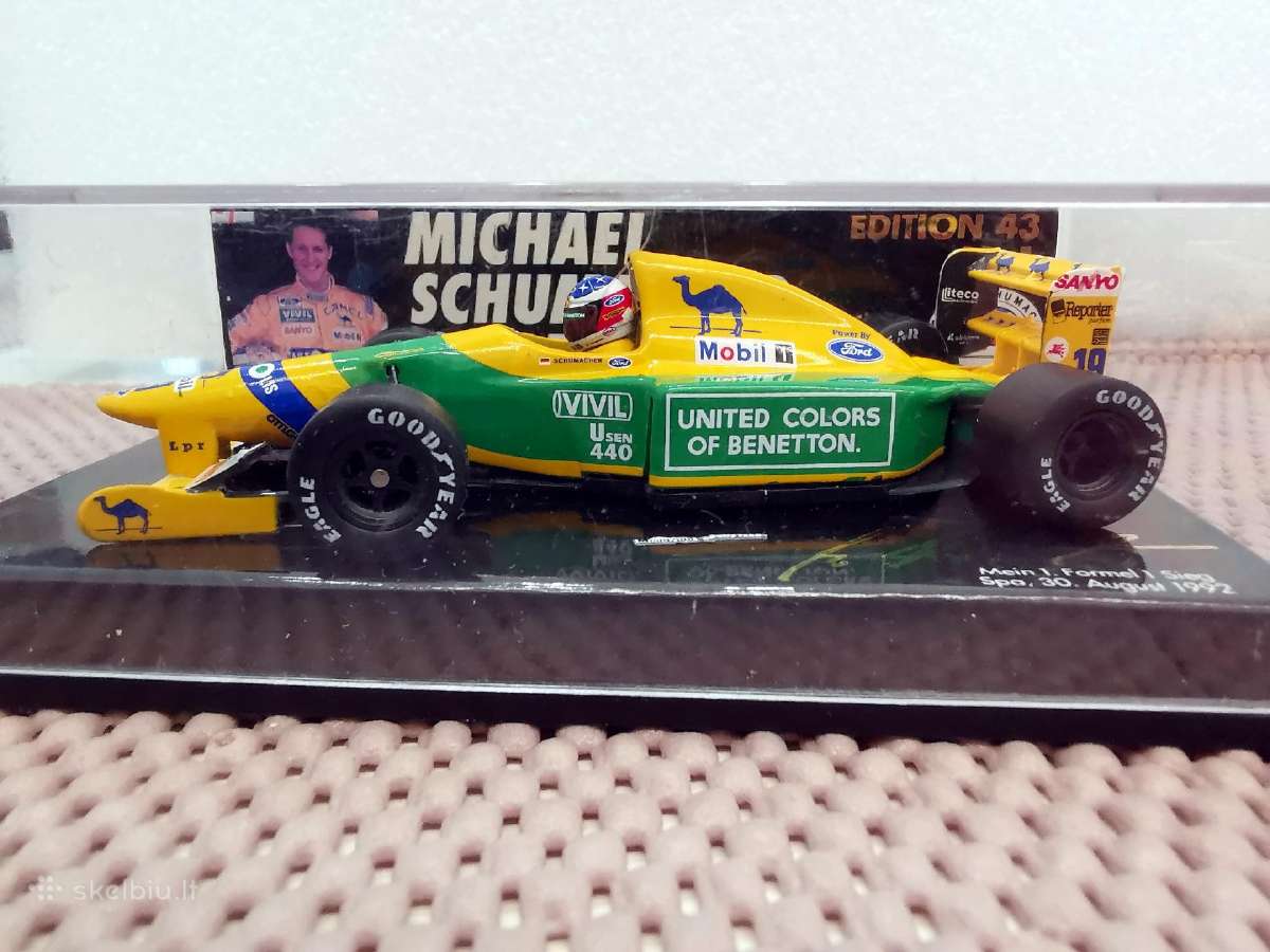 1:43 Formulės 1 bolidų modeliai - nuotraukos Nr. 4