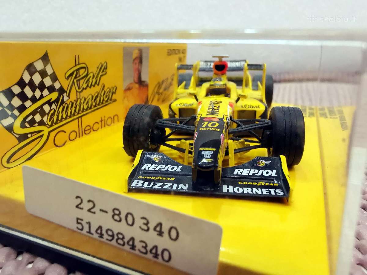 1:43 Formulės 1 bolidų modeliai - nuotraukos Nr. 24