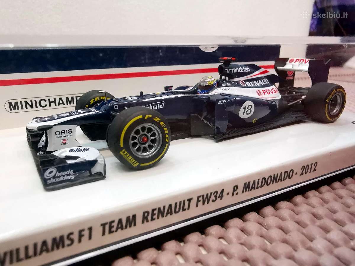 1:43 Formulės 1 bolidų modeliai - nuotraukos Nr. 33
