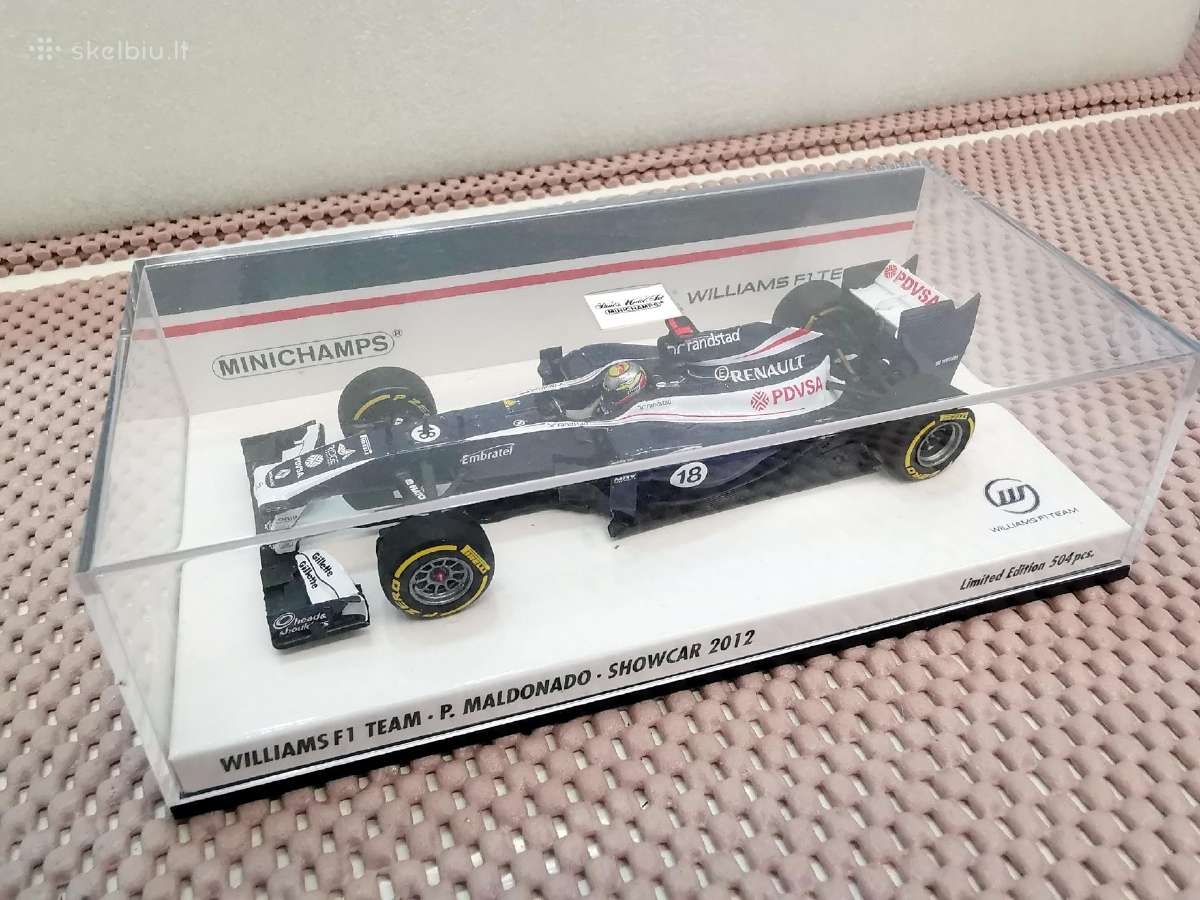 1:43 Formulės 1 bolidų modeliai - nuotraukos Nr. 34