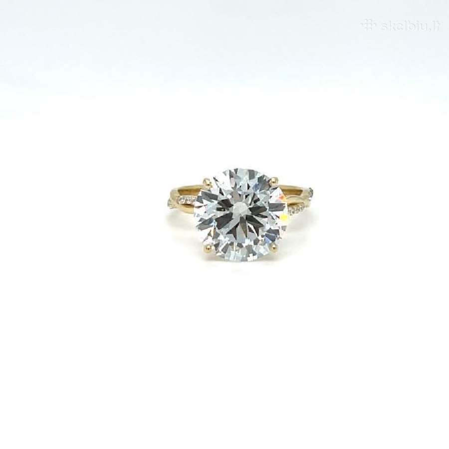 6.04 ct deimanto žiedas (lab grow) - nuotraukos Nr. 2