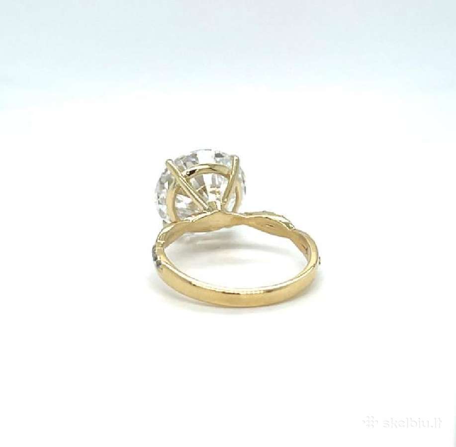 6.04 ct deimanto žiedas (lab grow) - nuotraukos Nr. 4