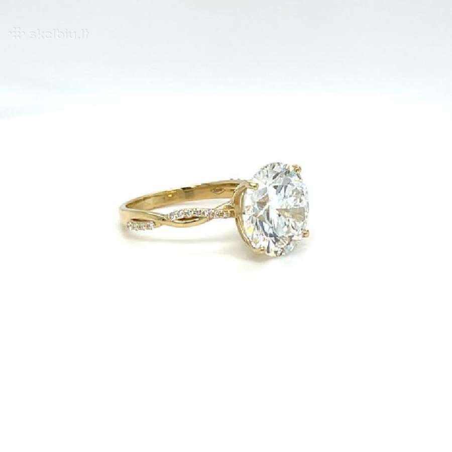6.04 ct deimanto žiedas (lab grow) - nuotraukos Nr. 5