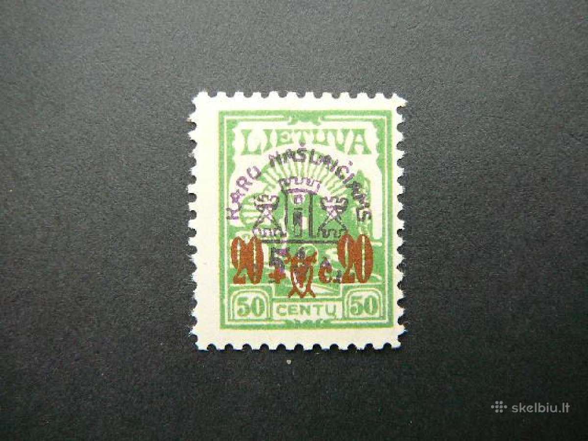 Lietuva 1926 Karo naslaiciai svarus lit254s