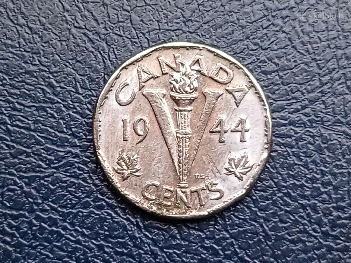 5 centai 1944m. Kanada