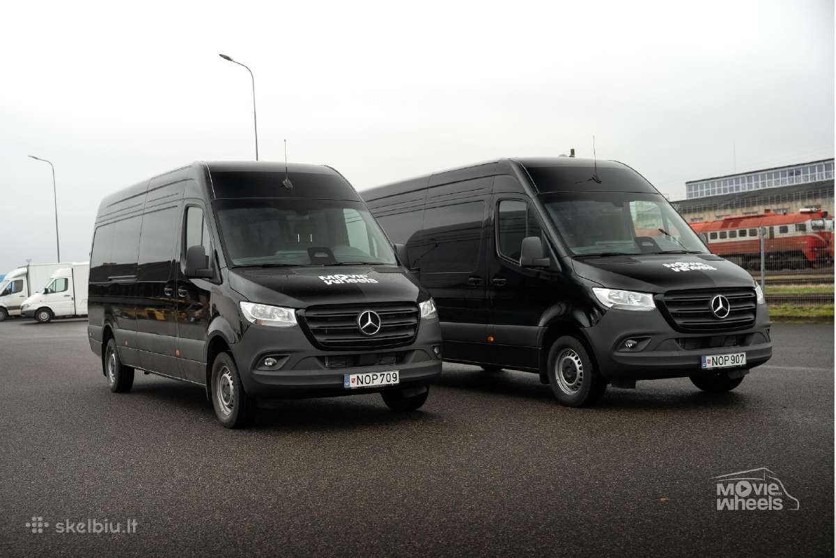 2025m Sprinter keleiviniai autobusiukai 9viet.bkat - nuotraukos Nr. 18