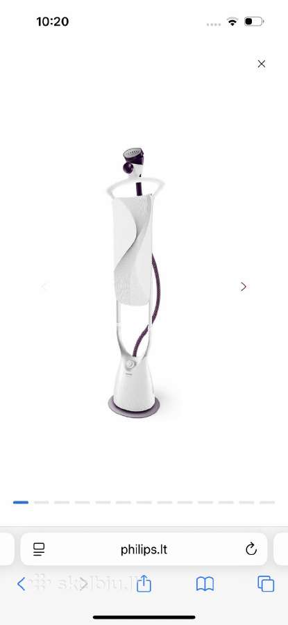 Drabužių garintuvas Philips Comforttouch Gc557/30, - nuotraukos Nr. 2