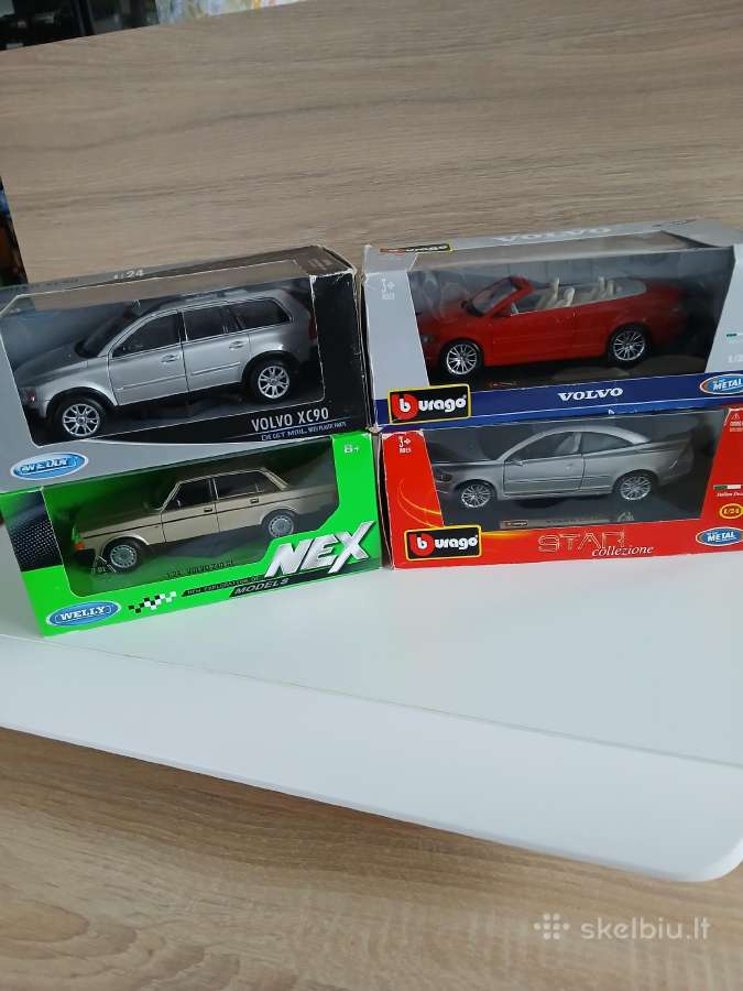 Volvo modeliukai 1:24