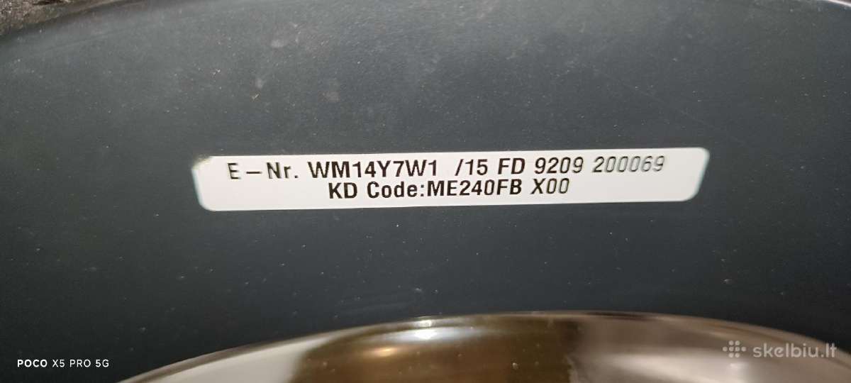 Siemens iq800 iq700 kg Sensofresh9kg - nuotraukos Nr. 19