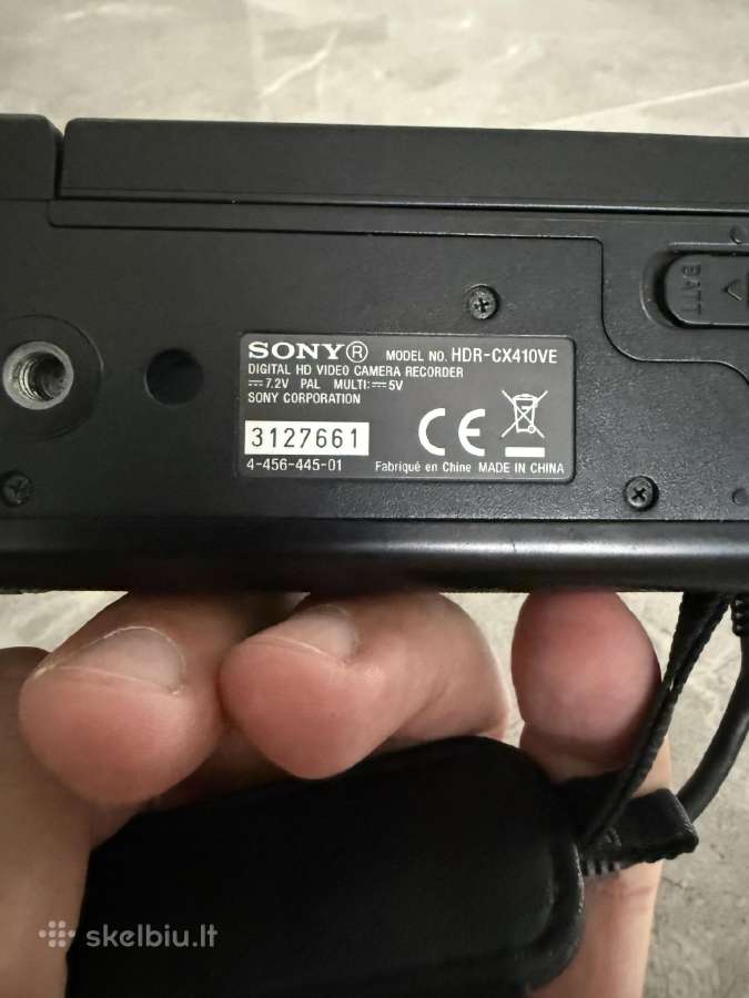 Vaizdo kamera Sony Hdr-cx410ve - nuotraukos Nr. 4