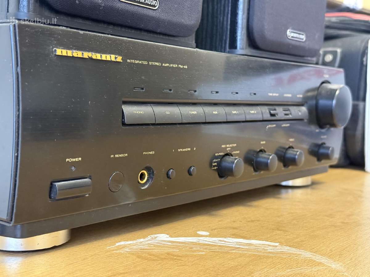Marantz Pm-48 + Monitor Audio Bx1 - nuotraukos Nr. 6