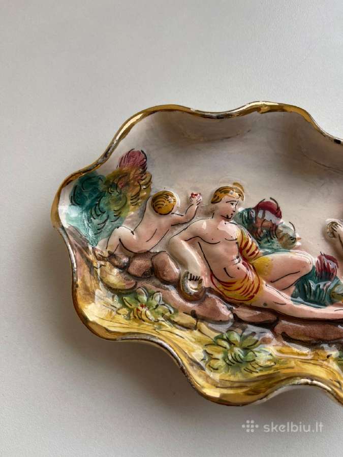 Capodimonte lėkštutė/dubenėlis - nuotraukos Nr. 2