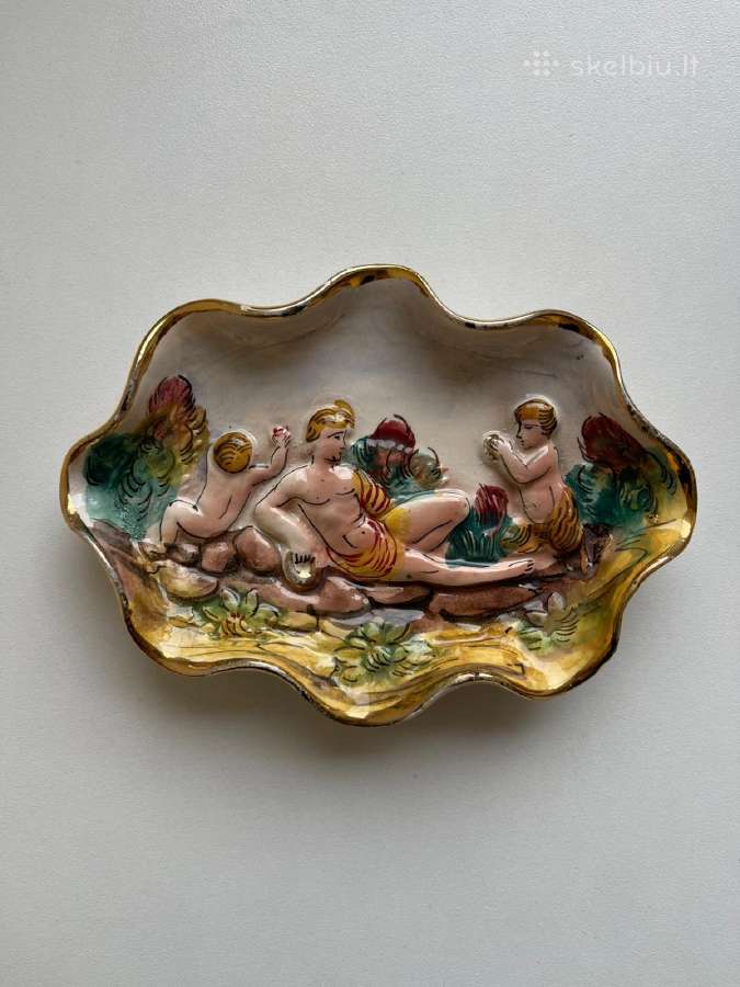 Capodimonte lėkštutė/dubenėlis - nuotraukos Nr. 6