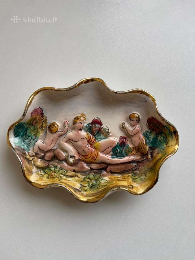 Capodimonte lėkštutė/dubenėlis - nuotraukos Nr. 7