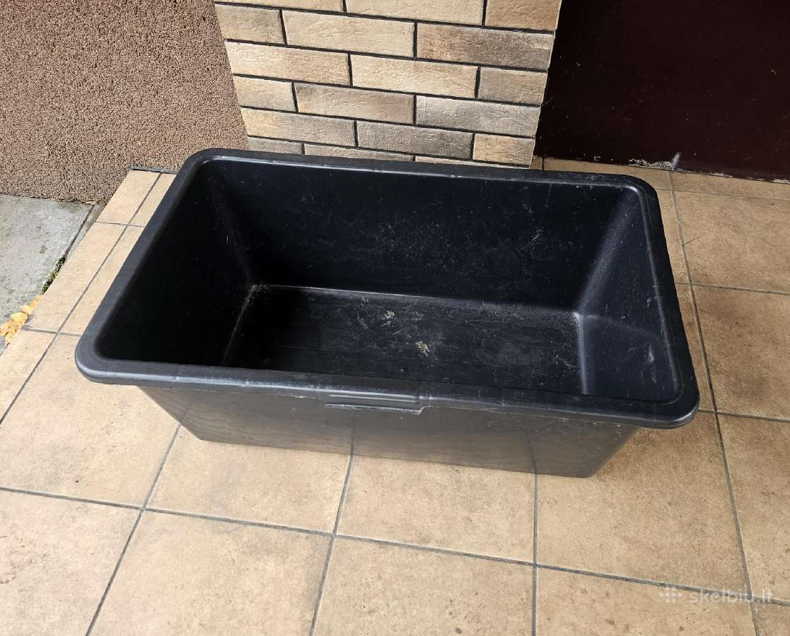 Plastiko vonelė (dėžė), 90l