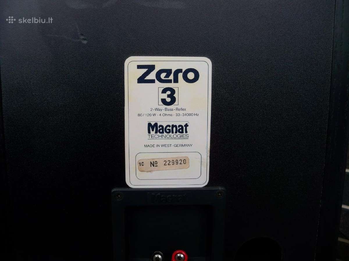 Magnat. Zero3, monitor. Heco 250 - nuotraukos Nr. 9