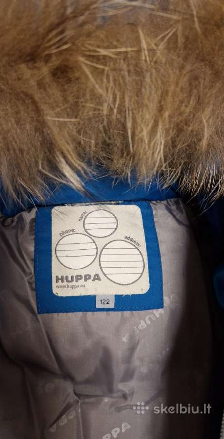 Huppa Pūkinė žieminė striukė 122cm - nuotraukos Nr. 2