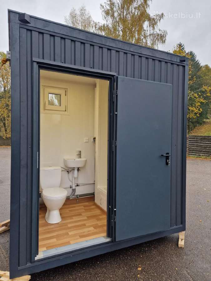 Modulinis santechninis blokas 3.76 m2