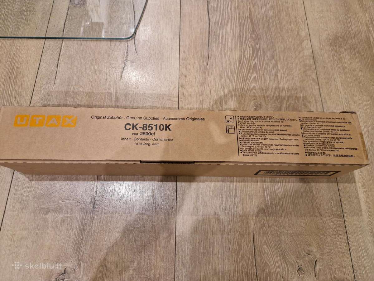 Triumph Adler Ck8510k tonerio kasetė, juoda