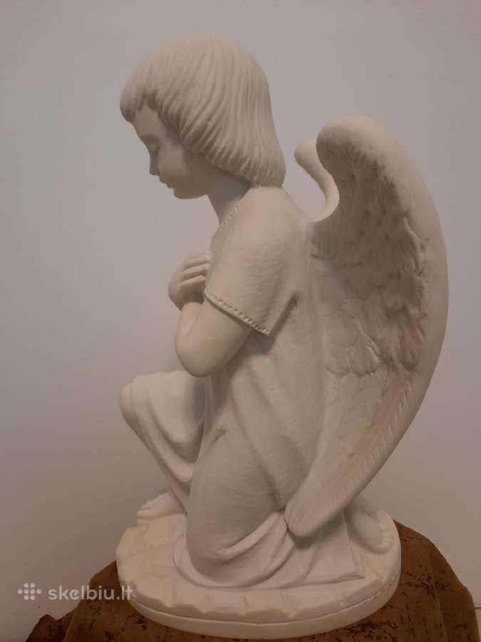 Balto marmuro Angelas h40 - nuotraukos Nr. 3