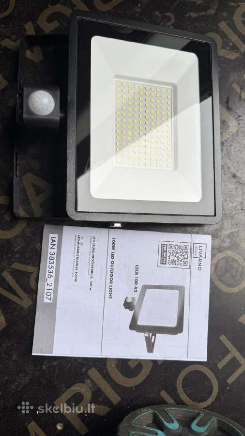 LED lauko šveistuvas Livarno . Gedimas