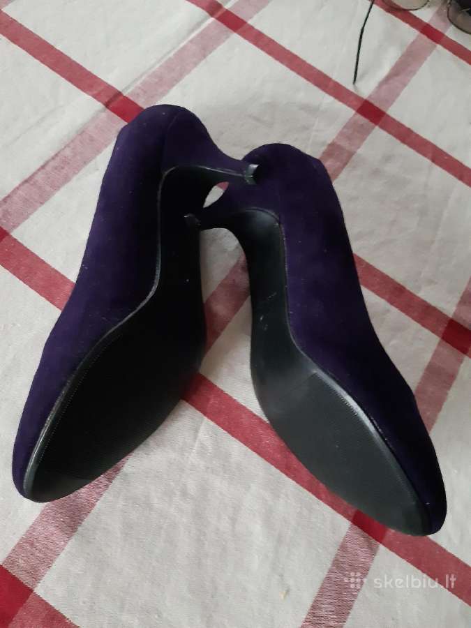 Bateliai klasikiniai nauji violetiniai - nuotraukos Nr. 2