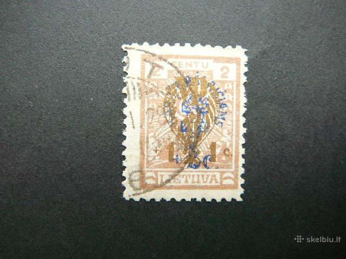 Lietuva 1926 Karo naslaiciai antsp. lit257a