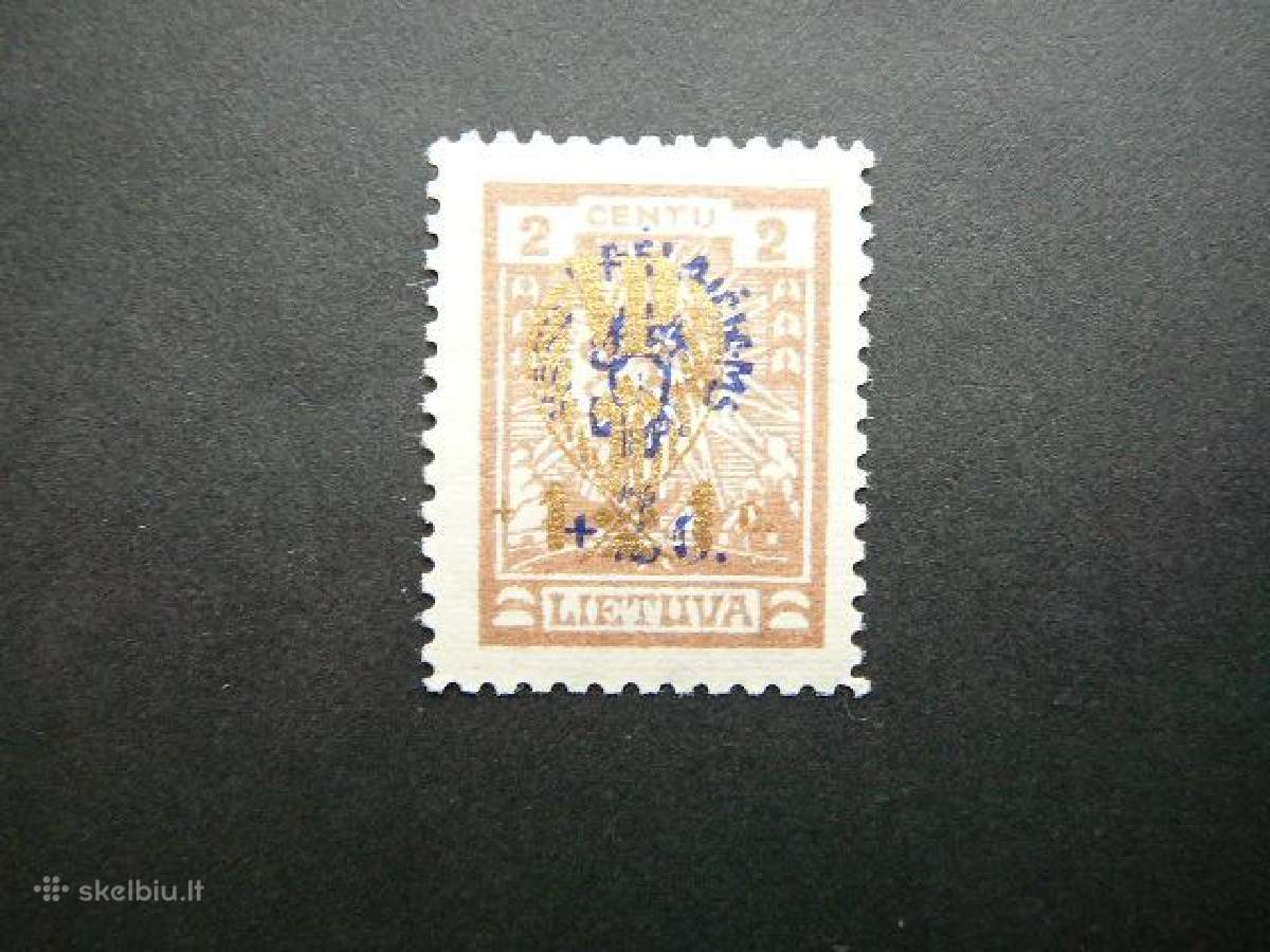 Lietuva 1926 Karo naslaiciai svarus lit257s